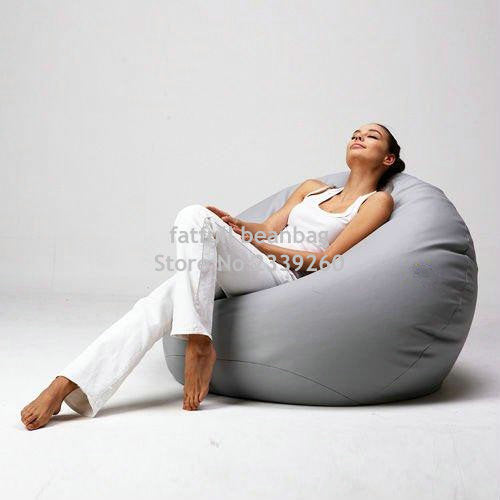 Cover only No Filler -Modern style living room chairs bean bag waterproof sofa set furniture