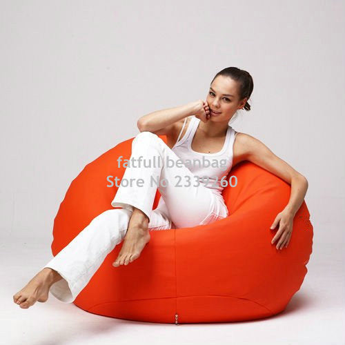 Cover only  No Filler -Modern style living room chairs bean bag waterproof sofa set furniture