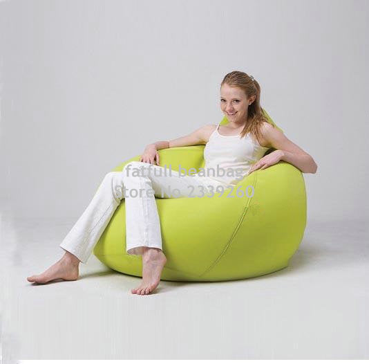 Cover only  No Filler -Modern style living room chairs bean bag waterproof sofa set furniture