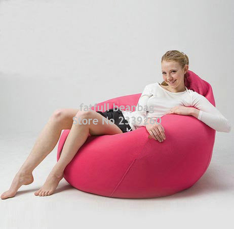 Cover only  No Filler -Modern style living room chairs bean bag waterproof sofa set furniture