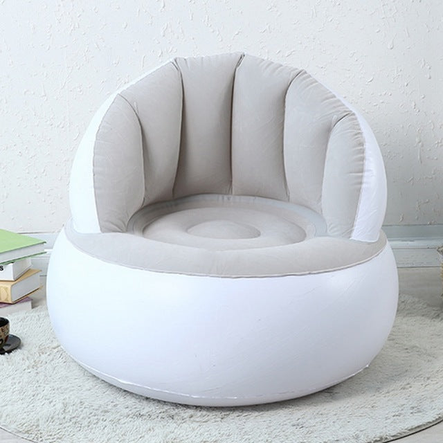 Inflatable Chair Adult Kids Air Seat Chair Reading Relax Bean Bag Inflatable Beanbag Home Furniture Living Room Sofa Lazy Chair