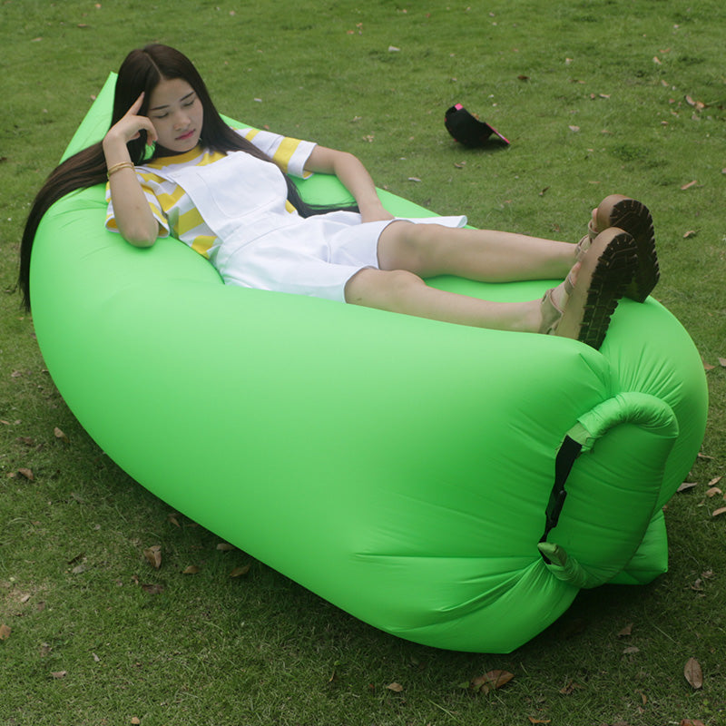 Geenbeanbag Inflatable Sofa Beanbag Chair, Sitting Room Beanbag Pad, Outdoor Self Expansion Deformation Of Leisure Furniture